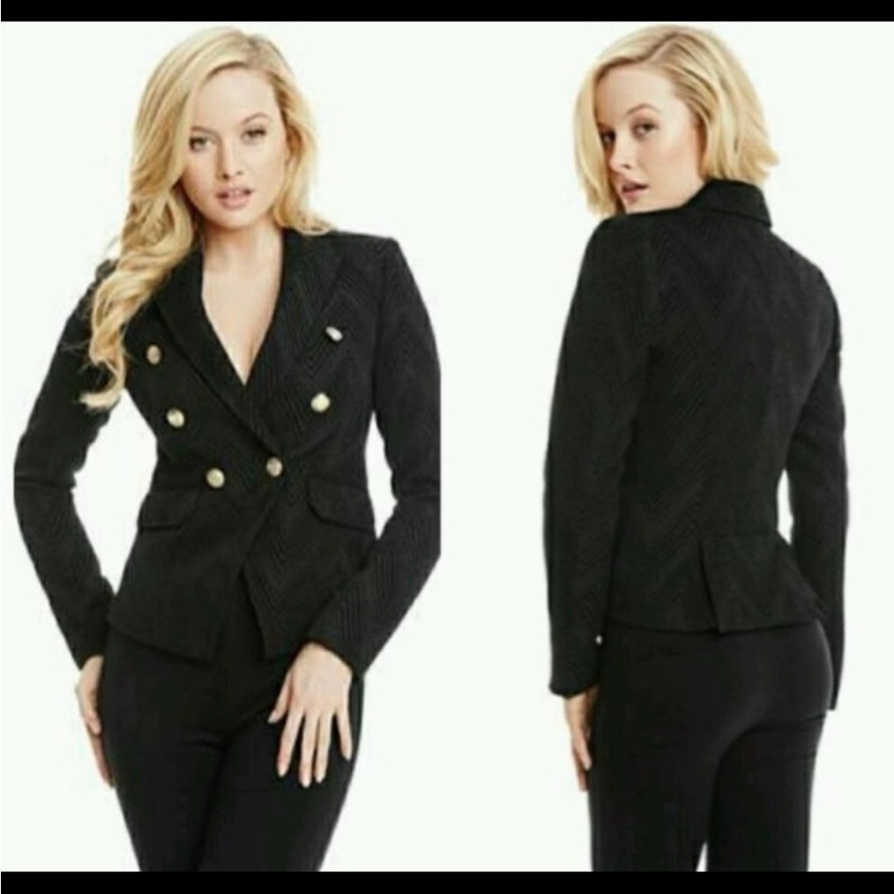 Marciano Frances Black Blazer